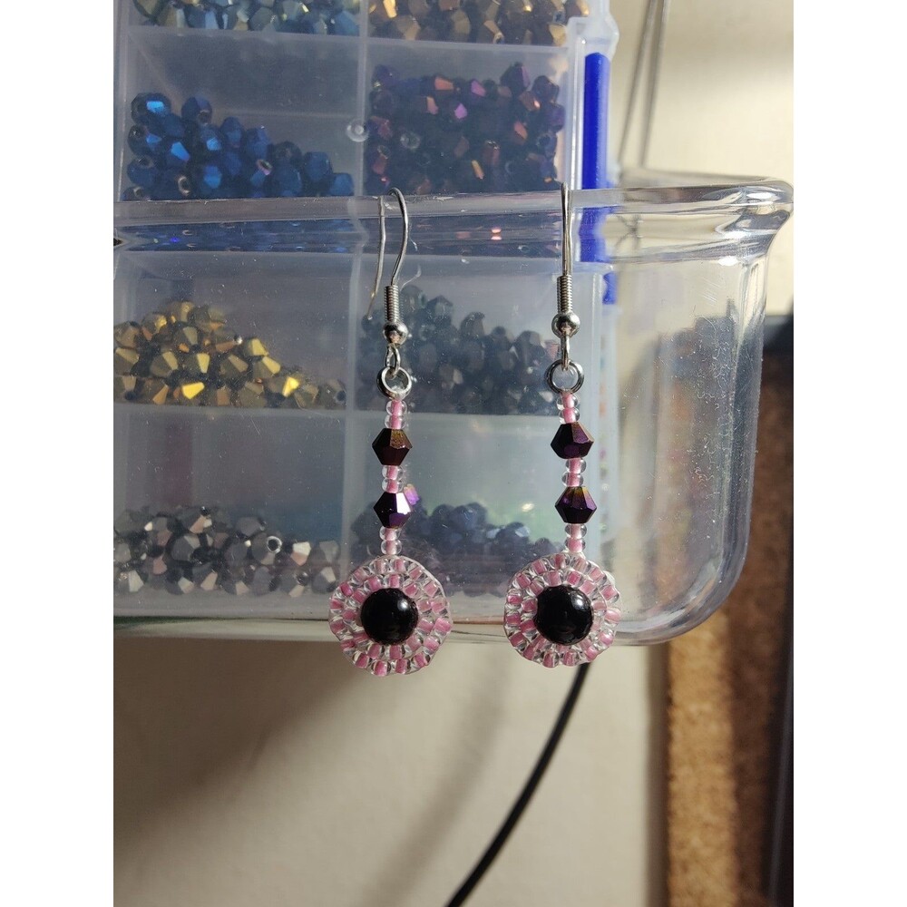 Glow in the dark black light reactive Earrings